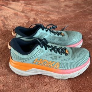 Hoka Bondi 7. Gently worn.